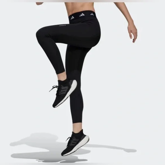 NEW Adidas Women’s Techfit 7/8 Leggings - Picture 3 of 4